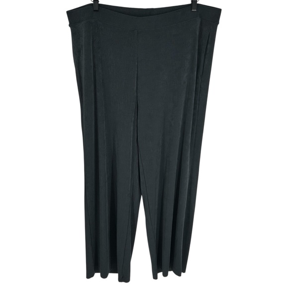 NWT Chico’s Travelers Wide Leg Pocket Pants in Lavastone Size 3R XL Regular - Picture 4 of 13